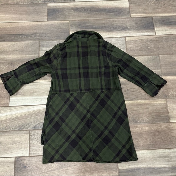 Parsley & Sage Olive Plaid Shirt - Picture 5 of 5